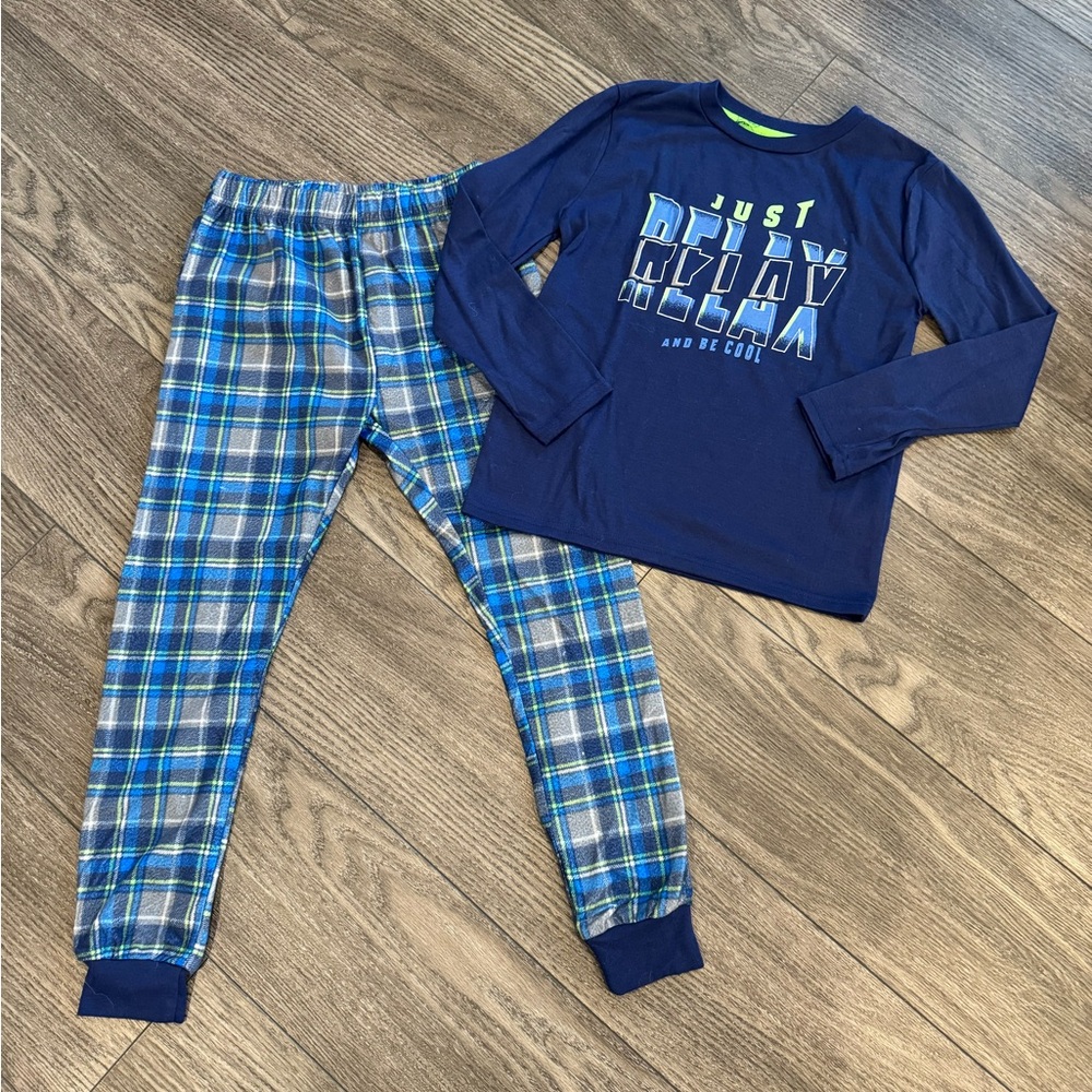Max & Olivia Boys Long Sleeve Long Pants Pajamas - M